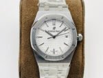 Audemars Piguet royal-oak watch, white gold, 34mm - Image 5