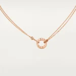 Cartier LOVE Necklace, 2 Diamonds