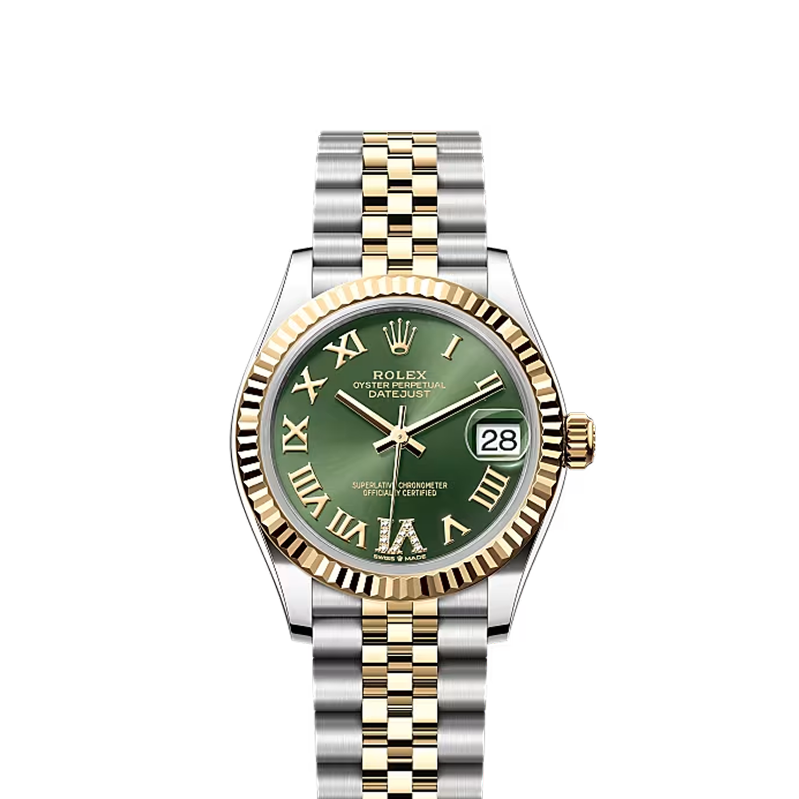 078cd305e5568fc54ac5531697d1e047 Rolex Datejust Rolex watch, Oystersteel, Yellow Gold, Classic Size - Image 1