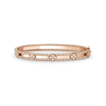 Van Cleef & Arpels Perlée sweet clovers bracelet, medium model