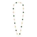 Van Cleef & Arpels Vintage Alhambra long necklace, 20 motifs