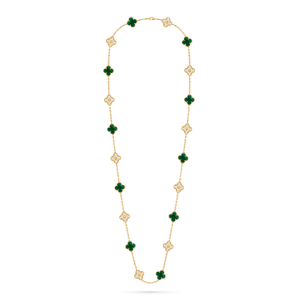 Van Cleef & Arpels Vintage Alhambra long necklace, 20 motifs