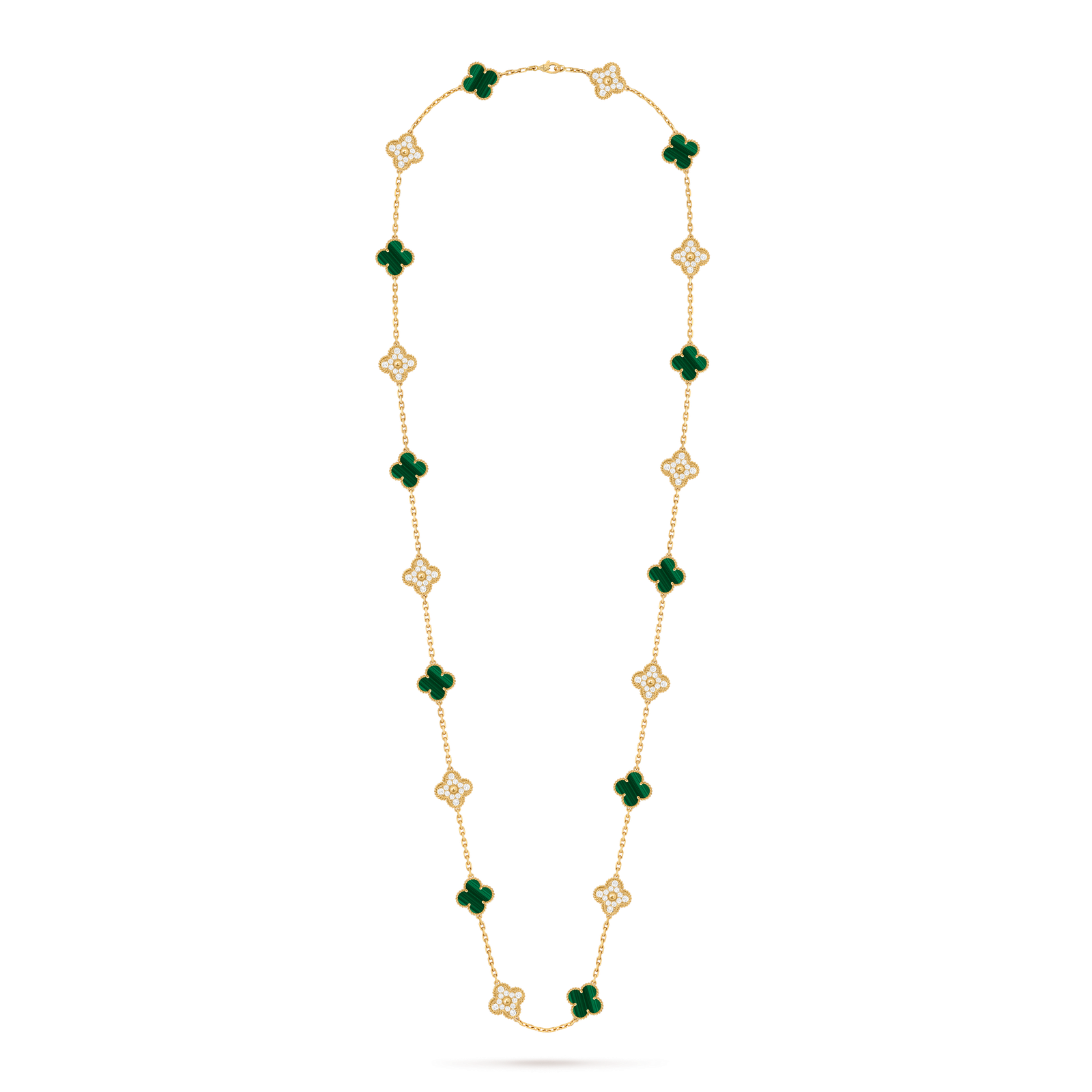 18bf068554bce00a0acb17b31f104319 Van Cleef & Arpels Vintage Alhambra long necklace, 20 motifs - Image 1