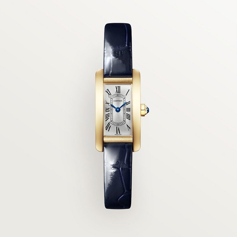1b74960e272eca2aee9aeb178edd685f Cartier Tank Américaine Cartier watch, Yellow Gold, Mini Model - Image 1