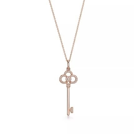 Tiffany Keys Crown Key Necklace