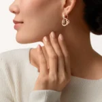 Cartier LOVE Earrings, Half-Paved, Multiwear - Image 7
