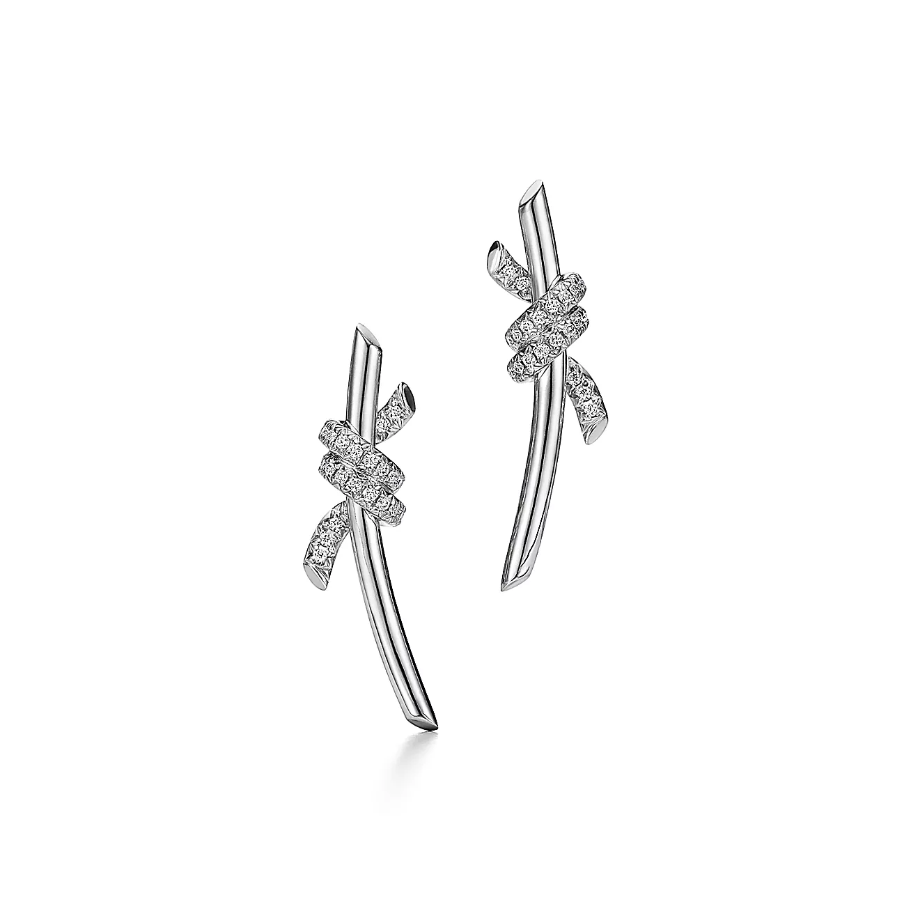 2301d74a57cde26199d206ab90608ebd Tiffany Knot Earrings - Image 1