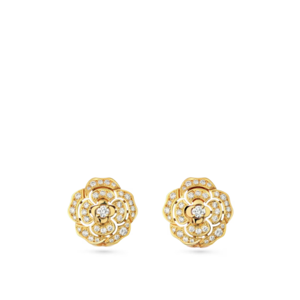 Chanel Bouton de Camélia earrings