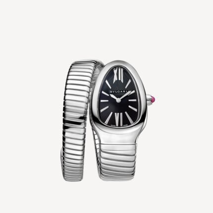 Bvlgari Serpenti Tubogas Watch, White gold, Diameter: 35mm