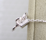 Van Cleef & Arpels Vinatge Frivole bracelet, 5 flowers, White gold, diamonds - Image 9