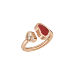 Chopard Happy Heart Ring, rose gold, diamond