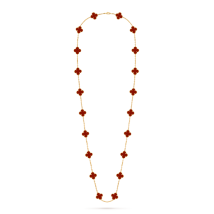 Van Cleef & Arpels Vintage Alhambra long necklace, 20 motifs