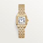 Cartier Panthère de Cartier watch, Diamond, Yellow Gold, Small Model