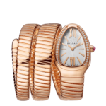 Bvlgari Serpenti Tubogas Watch, Rose gold, Diamonds, Diameter: 35mm