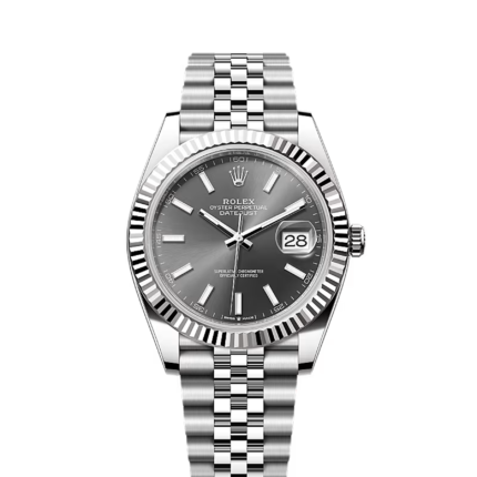 Rolex Datejust watch, Oystersteel, White Gold, Classic Size:41mm