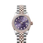 Rolex Datejust Rolex watch, Oystersteel, Rose Gold, Diamonds, Classic Size