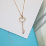 Tiffany Keys Heart Key Necklace - Image 5
