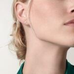 Cartier d'Amour stud earrings cartier earrings, Yellow gold, diamonds, Mini model - Image 2