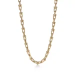 Tiffany HardWear Medium Link Necklace, Yellow Gold