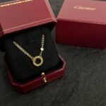 Cartier LOVE Necklace, 2 Diamonds - Image 4