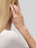 Van Cleef & Arpels Vinatge Frivole bracelet, Rose gold, diamonds, Mini model - Image 2