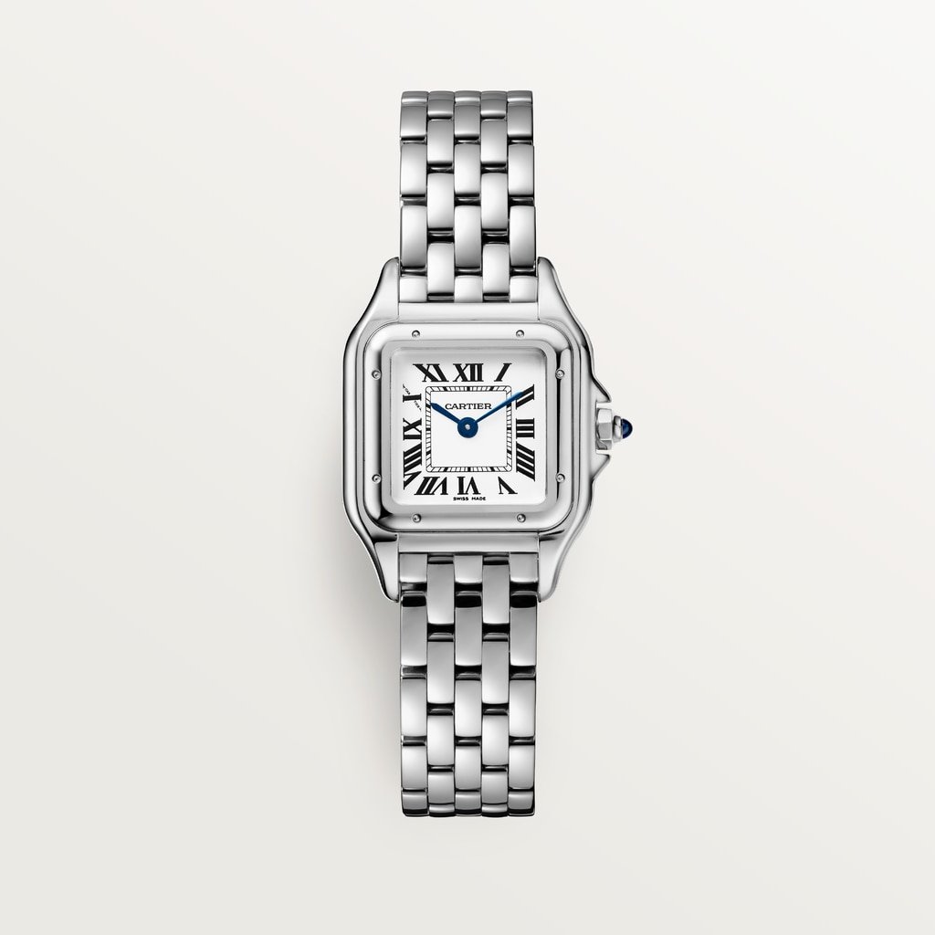 5608d2648c3d3ced765205f4414eeb01 Cartier Panthère de Cartier watch, White Gold, Small Model - Image 1