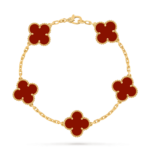 Van Cleef & Arpels Vintage Alhambra bracelet, 5 motifs