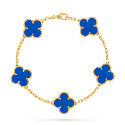 Van Cleef & Arpels Vintage Alhambra Bracelet, 5 motifs