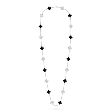 Van Cleef & Arpels Vintage Alhambra long necklace, 20 motifs