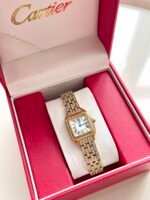 Cartier Panthère de Cartier watch, Diamond, Yellow Gold, Small Model - Image 3