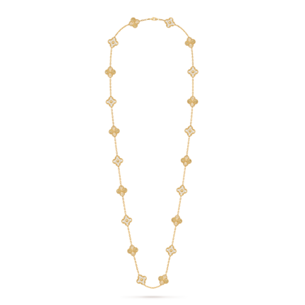 Van Cleef & Arpels Vintage Alhambra long necklace, 20 motifs