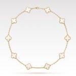 Van Cleef & Arpels Vintage Alhambra necklace, 10 motifs