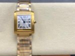 Cartier Tank Française watch,Yellow Gold,Medium Model - Image 5