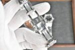 Audemars Piguet royal-oak watch, white gold, diamond, 37mm - Image 10