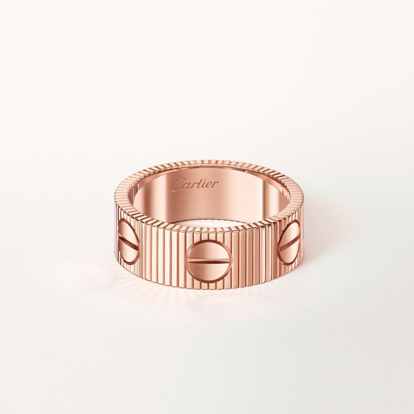 7EBAA30E-C102-46E6-E0D0-24321E4B243C Cartier Love Unlimited Ring cartier ring, Rose gold - Image 1