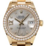 Rolex Datejust Rolex watch, Oystersteel, Yellow Gold, Diamonds, Classic Size - Image 3