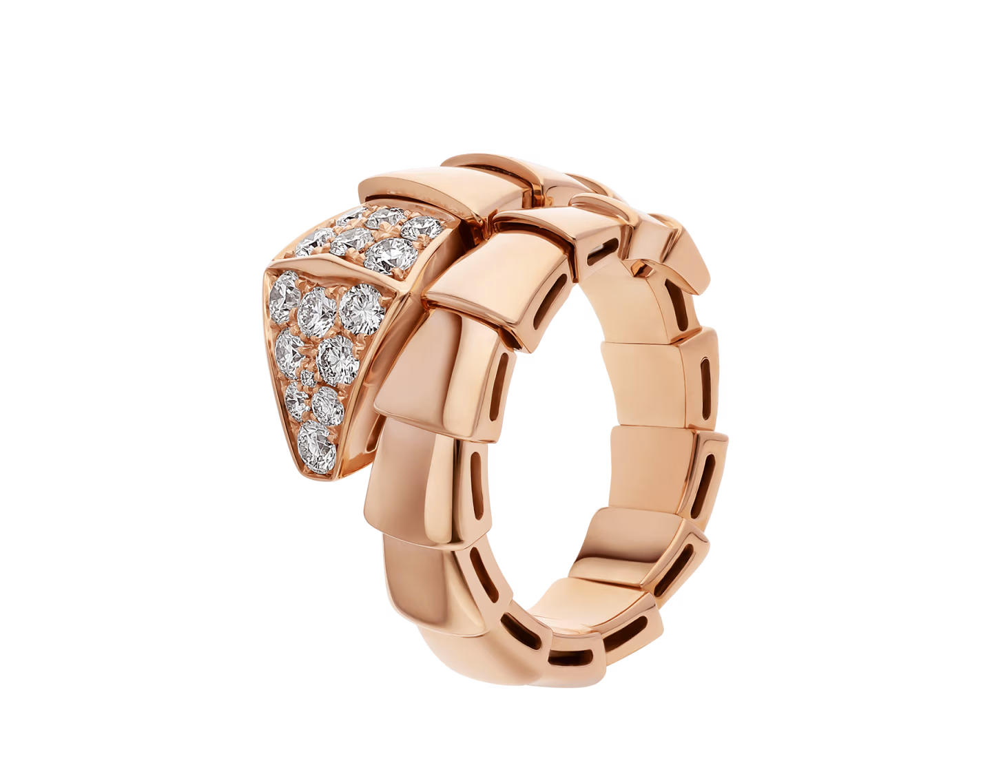 839a8b09ed8f04c3aa53c8266c3abe1b76921f7d1e1ca6adcaef0bad72da01c5 Bvlgari Serpenti Viper Ring - Image 1