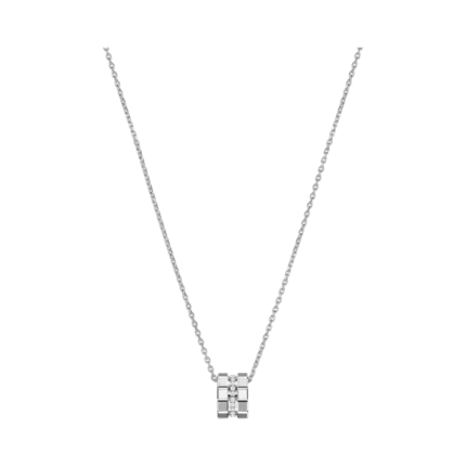 Chopard Ice Cube pendant, white gold, diamonds