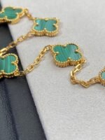 Van Cleef & Arpels Vintage Alhambra Bracelet, 5 motifs - Image 8