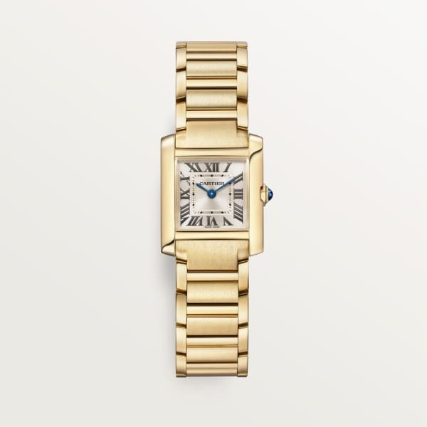 928f125af95793cd89ccfc06af5536c9 Cartier Tank Française watch,Yellow Gold,Small Model - Image 1