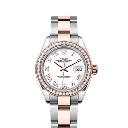 Rolex Datejust Rolex watch, Oystersteel, Rose Gold, Diamonds, Classic Size