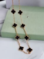 Van Cleef & Arpels Vintage Alhambra necklace, 10 motifs - Image 5