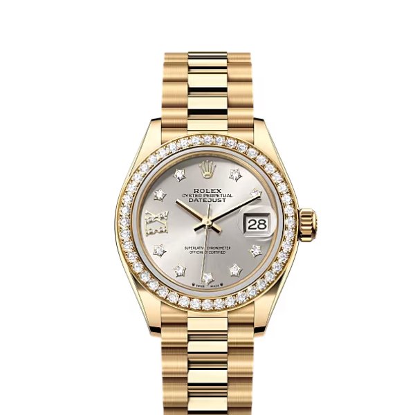9d786ebec51890a0decc689cd4332ce2 Rolex Datejust Rolex watch, Oystersteel, Yellow Gold, Diamonds, Classic Size - Image 1