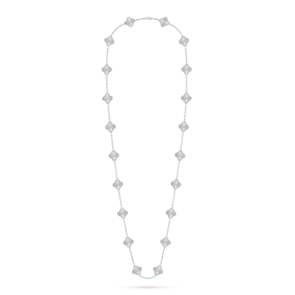 Van Cleef & Arpels Vintage Alhambra long necklace, 20 motifs