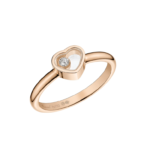 Chopard My Happy Hearts Ring, rose gold, diamond