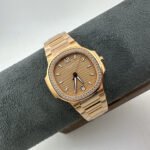 Patek Philippe Nautilus Watch, Rose gold, diamonds, Diameter: 35.2 mm - Image 5