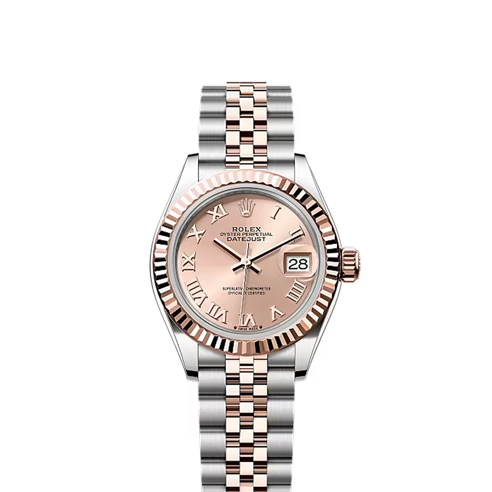 a15cc40c17cf260f51bdfa10fdce4ac9 Rolex Datejust Rolex watch, Oystersteel, Rose Gold, Classic Size - Image 1