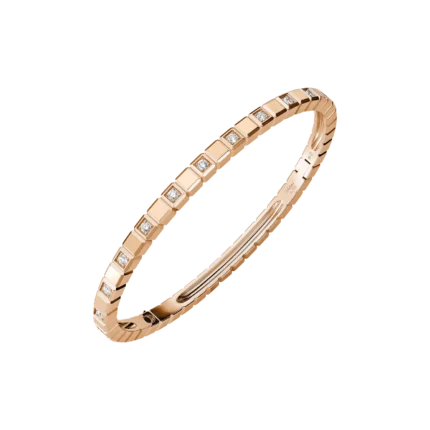 Chopard Ice Cube bracelet, rose gold, diamonds