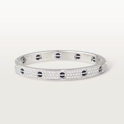 Cartier LOVE bracelet, Classic model, Paved
