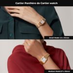 Cartier Panthère de Cartier watch, Rose gold, Diamond, Medium Model - Image 9
